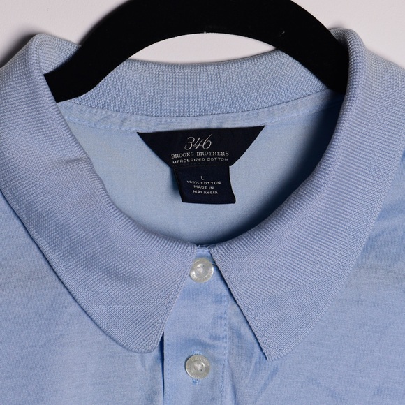 Brooks Brothers 346 Mercerized Cotton Polo TShirt - Picture 4 of 4